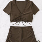 Damen Bikiniset mit raffiniertem Cut-Out und verstellbaren Bändern R&B