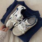 Damen Sportliche Freizeitsneakers mit atmungsaktiver Mesh-Oberfläche R&B