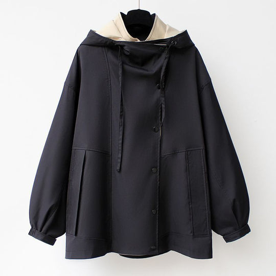 Damen Parka mit abnehmbarem Kragen und praktischen Taschen R&B
