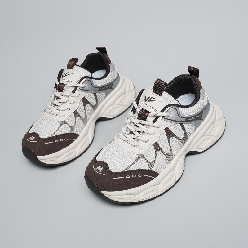 Damen Sportliche Sneakers mit atmungsaktiver Mesh-Oberfläche und rutschfester Sohle R&B 1771155244