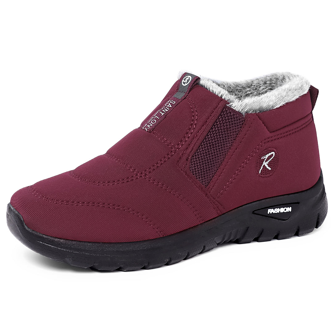 Damen Sneaker mit Warmfutter und elastischem Einschlupf R&B