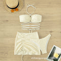 Damen Bikiniset mit raffiniertem Wickeldesign R&B