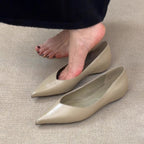 Damen spitze Ballerinas mit raffinierter Ausschnittform und komfortablem InnenlR&Ben R&B