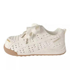 Damen Atmungsaktive Freizeitschuhe mit gesundheitsfördernder Sohle und praktischen Schnürsystem R&B