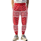 Herren unkomplizierte Jogginghose im Bandana-Stil