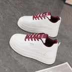 Damen Sportliche Chunky Sneakers mit dicker Laufsohle R&B