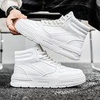 Damen High-Top Sneakers mit gepolsterter Knöchelstütze und rutschfester Sohle