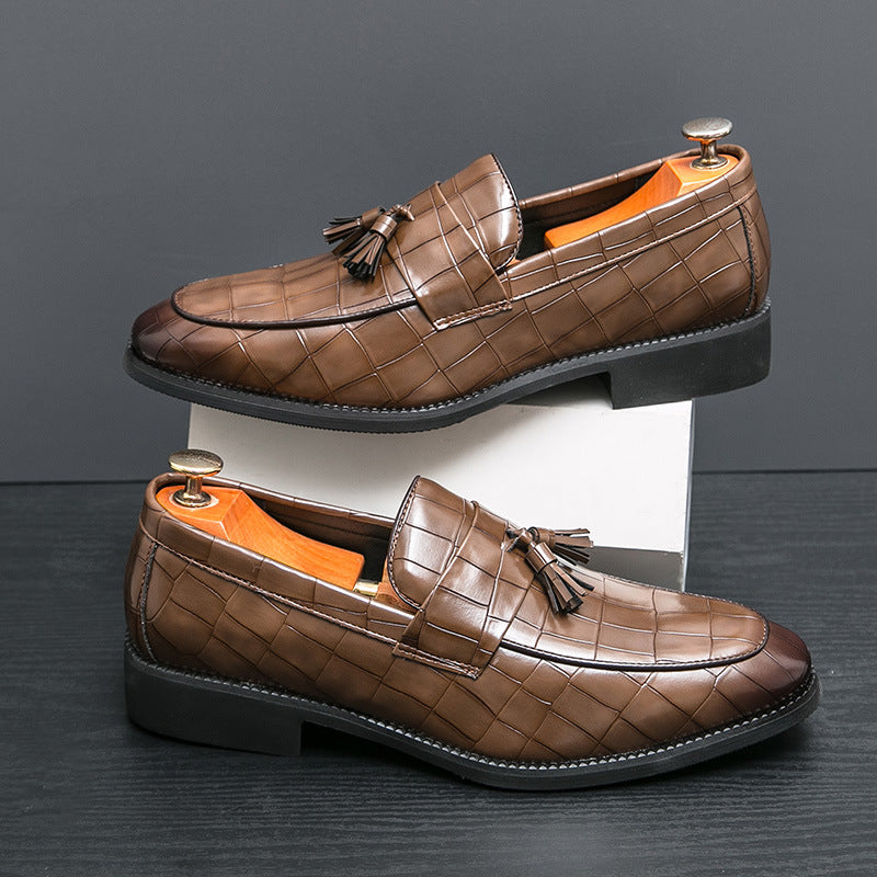 Damen Mokassins mit modischem Quasten-Detail aus hochwertigem Leder R&B
