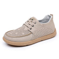 Damen Atmungsaktive Sneaker mit Lochmuster und rutschfester Sohle R&B