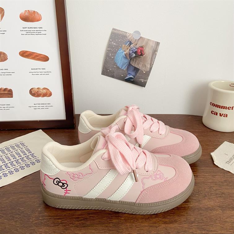 Damen Sneakers mit verspieltem Hello-Kitty-Motiv und bequemer Sohle R&B