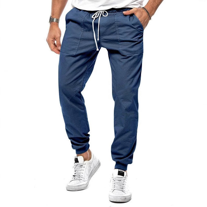 Herren Cargo-Jogginghose mit elastischem Bund und praktischen Taschen R&B