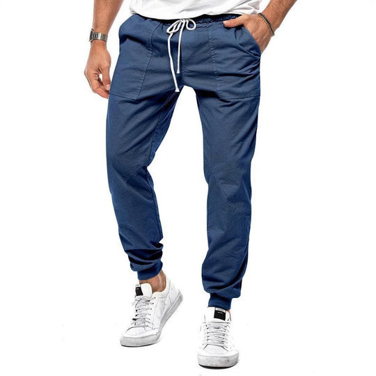 Herren Cargo-Jogginghose mit elastischem Bund und praktischen Taschen R&B