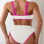 Damen Bikini-Set mit modischem Cut-Out und verstellbaren Trägern R&B