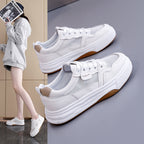 Damen modische Sneakers mit atmungsaktiver Mesh-Oberfläche und rutschfester Sohle R&B