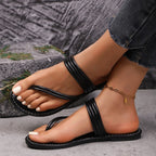 Damen elegante Flip-Flop Sandalen R&B