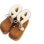 Damen Kuschelige Winterboots mit weichem Kunstfellkragen R&B