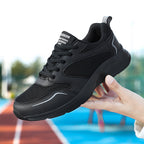 Damen Lauf-Sneaker mit atmungsaktiver Mesh-Oberfläche und stoßdämpfendem Fußbett R&B