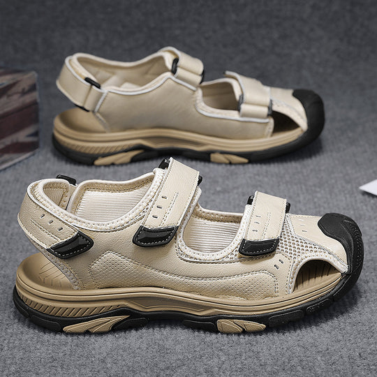 Damen Sportliche Freizeitsandalen mit verstellbaren Riemen und rutschfester Sohle R&B