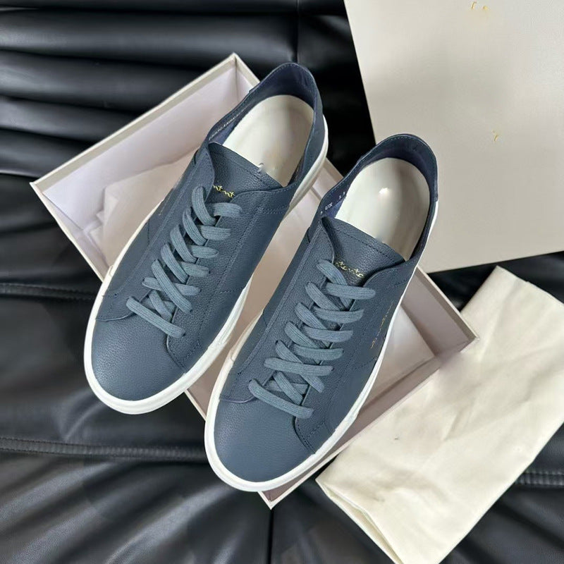 Damen Freizeit Sneakers mit atmungsaktiver Lederstruktur und rutschfester Sohle R&B