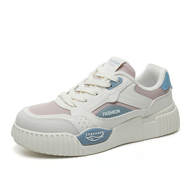 Damen modische Sneakers mit erhöhtem Sohlenprofil und sportivem Design R&B