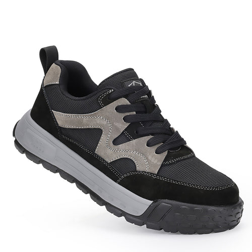 Herren sportliche Freizeitschuhe mit rutschfester Profilsohle und atmungsaktiver Obermaterialkombination R&B
