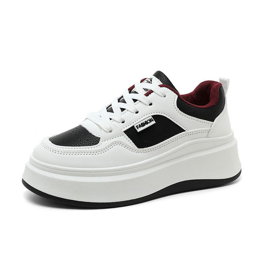 Damen Modische Plateau-Sneaker mit atmungsaktivem Obermaterial und gepolsterter Innensohle R&B