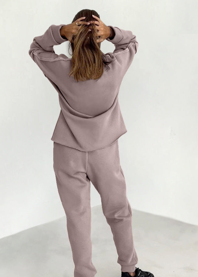 R&B | Übergroßer Damen Trainingsanzug mit Pullover und Hose