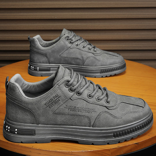 Damen lässige Sneakers mit strukturiertem Obermaterial und gepolsterter Laufsohle R&B
