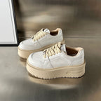 Damen Sneakers mit dickem Plateau und atmungsaktiver Obermaterialstruktur R&B