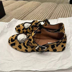 Damen Ballerinas mit elegantem Schnallenakzent und weich gepolsterter Innensohle R&B
