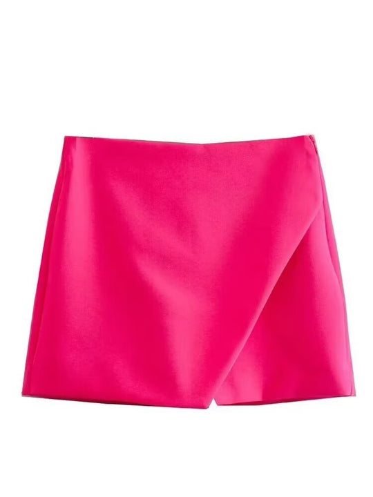 Damen modische Wickel-Shorts aus hochwertigem, elastischem Material R&B