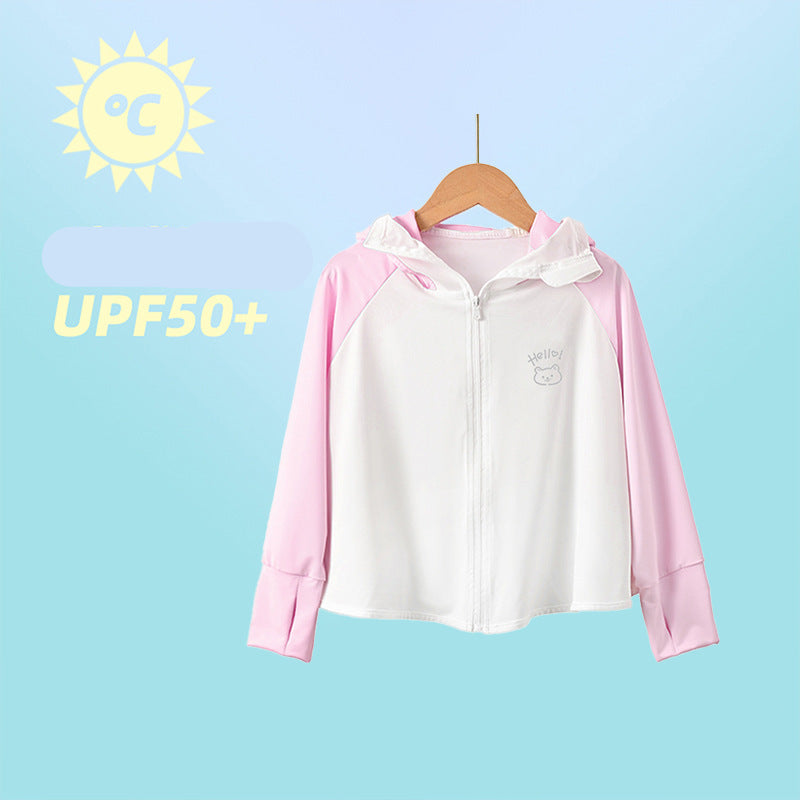 Damen leichte UV-Schutzjacke mit Reißverschluss R&B