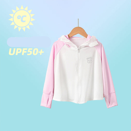 Damen leichte UV-Schutzjacke mit Reißverschluss R&B