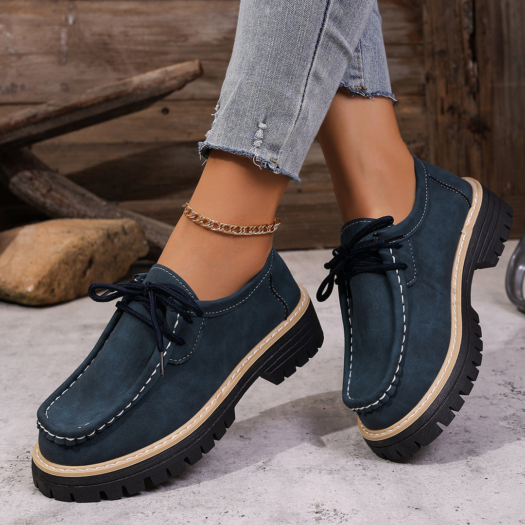 Damen Komfortable Boots mit strapazierfähiger Profilsohle R&B