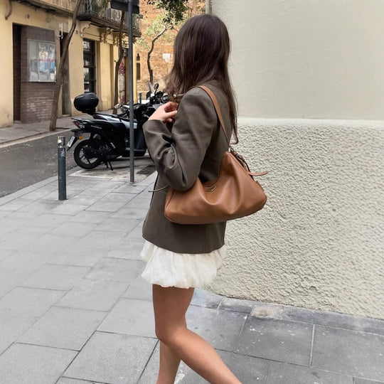 Damen modischer Blazer mit tailliertem Schnitt R&B