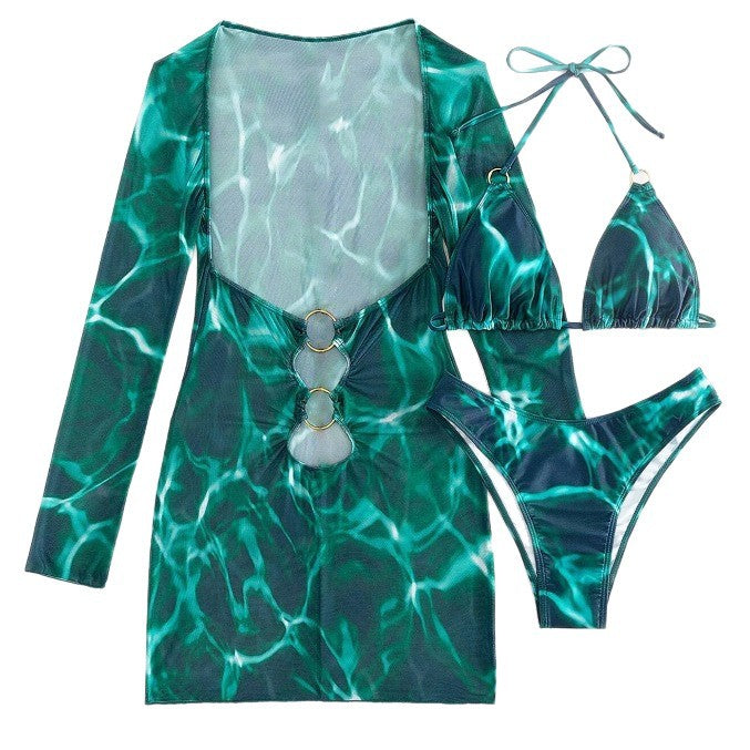 Damen Bademodekleid mit raffiniertem Cut-Out-Design R&B