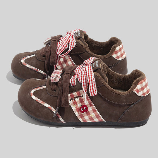Damen Komfortable Sneaker mit kuscheligem Innenschuh und verspieltem Design R&B