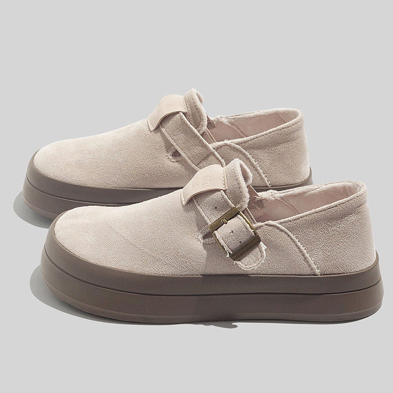 Damen Bequeme Slipper mit modischer Schnalle