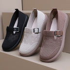 Damen Atmungsaktive Slip-On Schuhe mit verstellbarem Riemen R&B