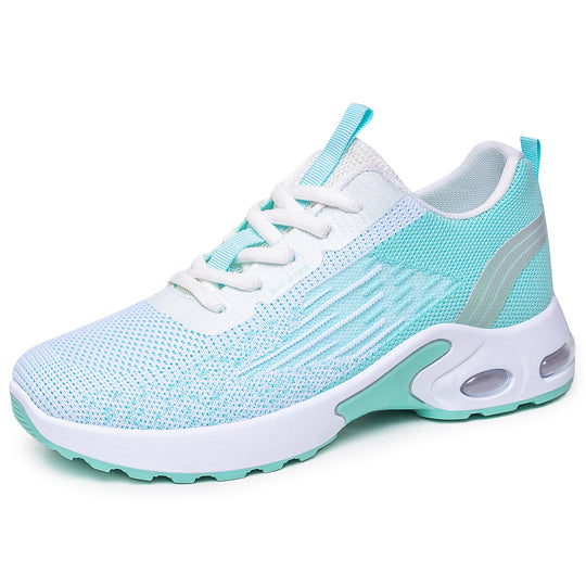 Damen Sportliche Leichtgewicht-Sneakers mit atmungsaktiver Oberflächenstruktur R&B