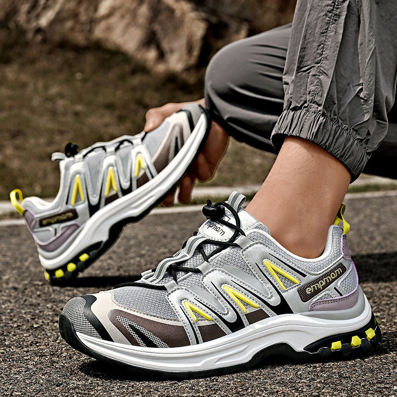 Herren Sportliche Lauf- und Freizeitschuhe mit atmungsaktiver Netzstruktur R&B