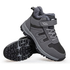 Damen Winterstiefel mit praktischem Klettverschluss und isolierender Innensohle R&B