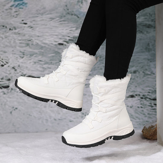 Damen Winterstiefel mit nachhaltiger Isolierung und rutschfester Sohle R&B