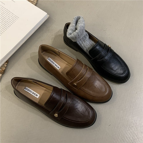 Damen Mokassins mit hochwertigem Leder und eleganten Details R&B