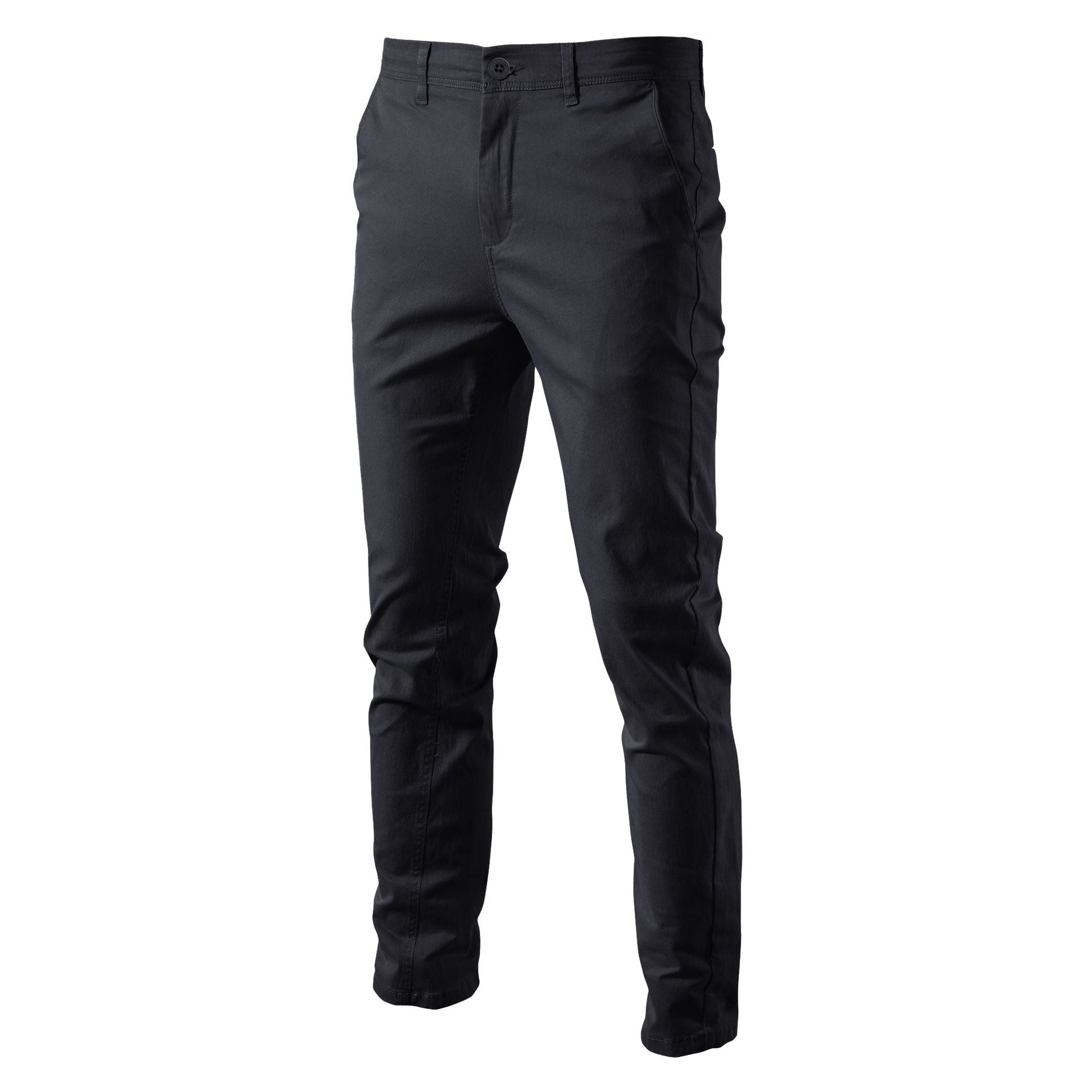 Herren Chinohose mit schmaler Passform und elastischem Bund