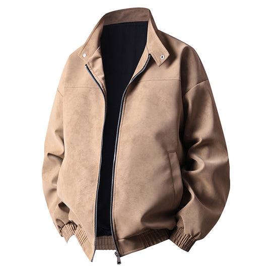 Herren modische Übergangsjacke im lässigen Stil mit praktischen Taschen R&B