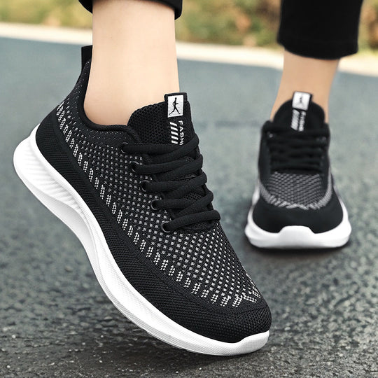 Damen Sportliche und atmungsaktive Sneakers mit rutschfester Sohle R&B