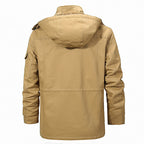 Herren robuste Utility-Jacke mit warmem Innenfutter