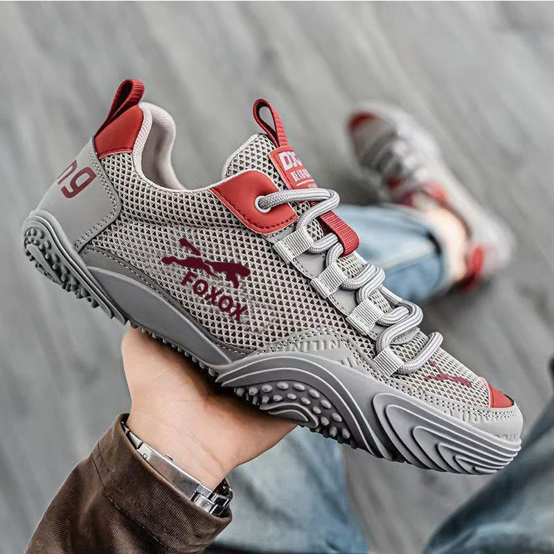 Herren Atmungsaktive Freizeitschuhe mit rutschfester Sohle