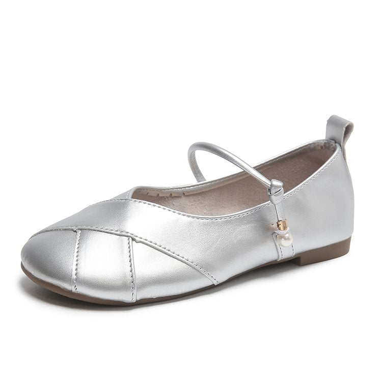 Damen Ballerinas mit dekorativem Riemen R&B